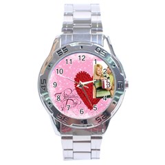 love - Stainless Steel Analogue Watch