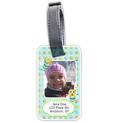 My Back Yard - Luggage Tag 1 side b - Luggage Tag (one side)