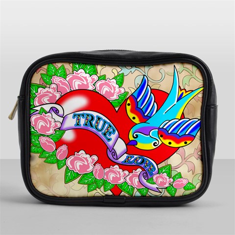 True Love Mini Toiletries Bag (one Side) By Chaido Front
