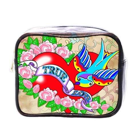 True Love Mini Toiletries Bag (one Side) By Chaido Front