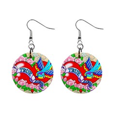True Love Earrings - Mini Button Earrings