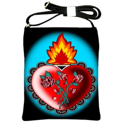 Heart Fire Shoulder Sling Bag