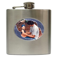 Denim Hip Flask - Hip Flask (6 oz)