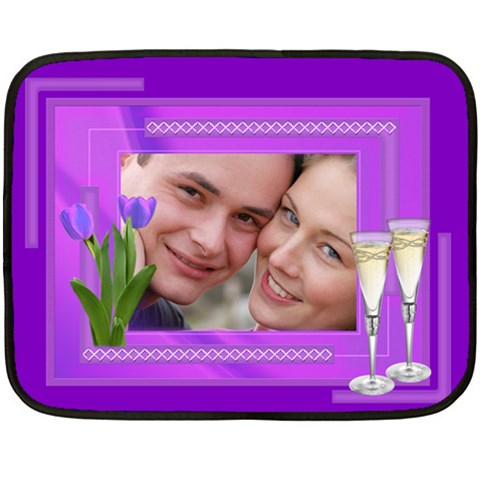 Our Celebration Mini Fleece Blanket By Deborah 35 x27  Blanket