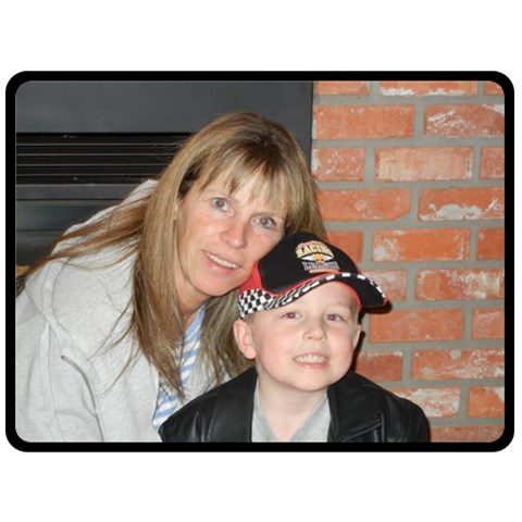 Josie And Braeden   Just An Sample Josie By Pat 80 x60  Blanket Front