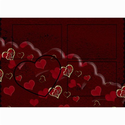 2024 February Start Red Love Heart Calendar By Claire Mcallen Sep 2024