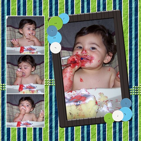 12x12 12 x12  Scrapbook Page - 1
