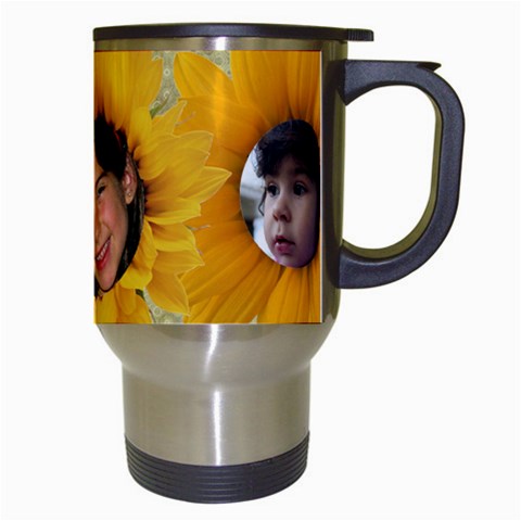 Sunflower Travel Mug By Deborah Right