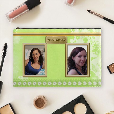 Moments Large Cosmetic Bag By Deborah Front