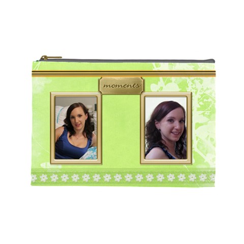 Moments Large Cosmetic Bag By Deborah Front