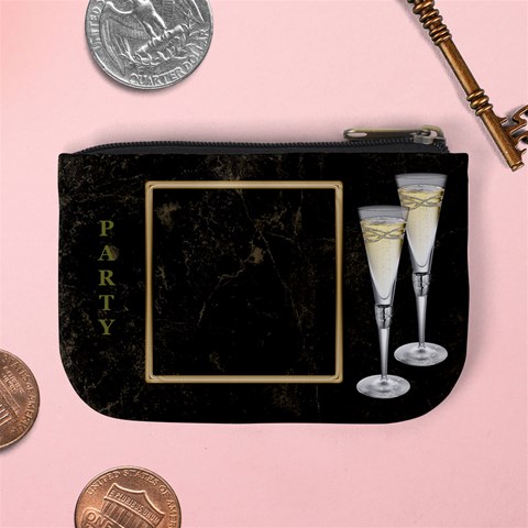 Party Marble Mini Coin Purse By Deborah Back