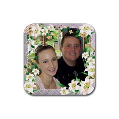 Our love coaster - Rubber Coaster (Square) Our love coaster - Rubber Coaster (Square)