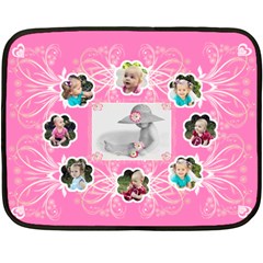 Heart Swirl Mini Blanket (4 styles) - Fleece Blanket (Mini) Heart Swirl Mini Blanket (4 styles) - Fleece Blanket (Mini)