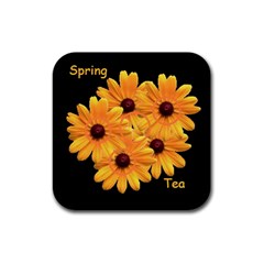 Spring Tea Coaster - Rubber Coaster (Square)