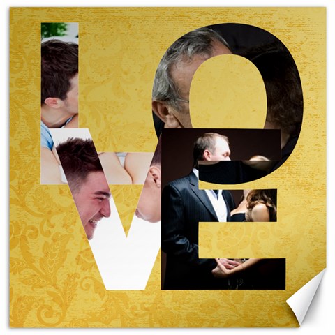 Love By May 11.4 x11.56  Canvas - 1