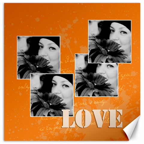Love By May 11.4 x11.56  Canvas - 14