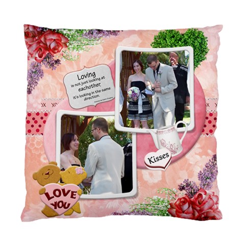 Love You Single Sided Cushion 2 By Spg Front
