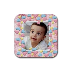 Love You - rubber coaster (square)1 Love You - rubber coaster (square)1