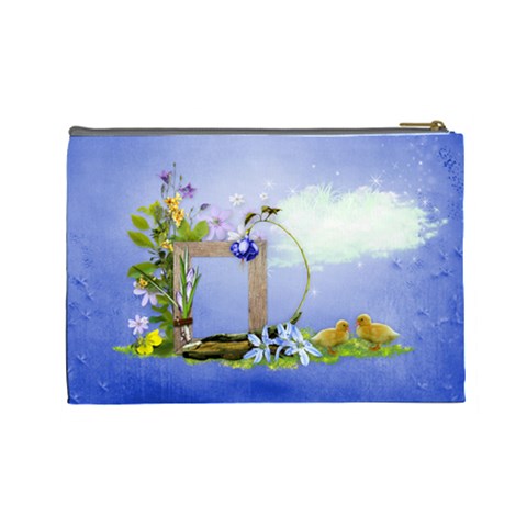Spring Cosmetic Bag (l) By Elena Petrova Back