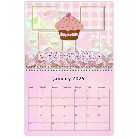 2025 Cupcake Calendar March By Claire Mcallen Jan 2025