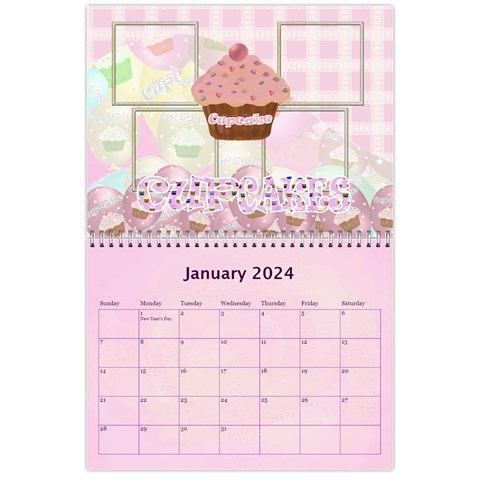 2024 Cupcake Calendar March By Claire Mcallen Jan 2024