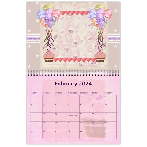 2024 Cupcake Calendar March By Claire Mcallen Feb 2024
