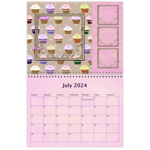 2024 Cupcake Calendar March By Claire Mcallen Jul 2024