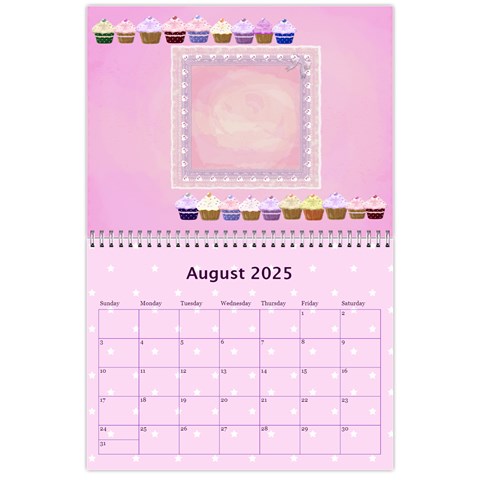 2025 Cupcake Calendar March By Claire Mcallen Aug 2025