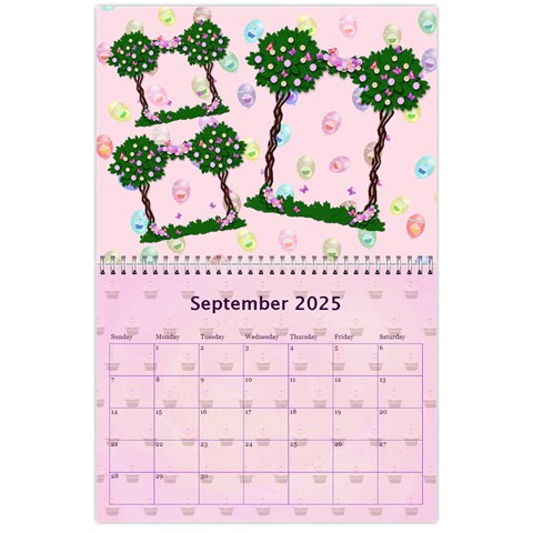 2025 Cupcake Calendar March By Claire Mcallen Sep 2025
