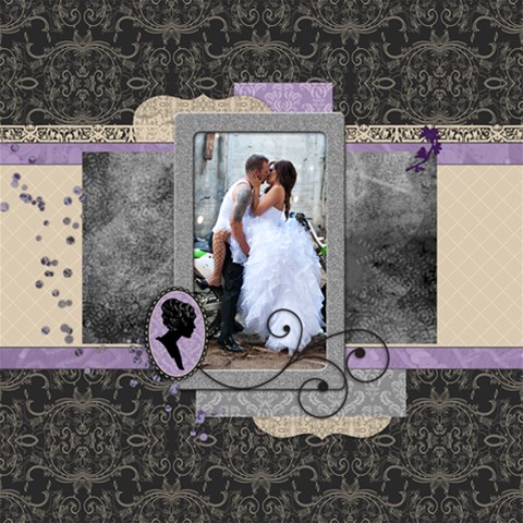 Wedding Scrapbook By Karalee 12 x12  Scrapbook Page - 9