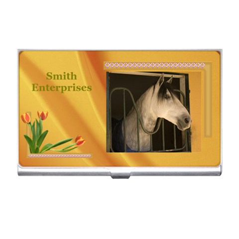 Business Name Card Holder By Deborah Front