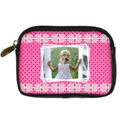 Pink Princess Camera Case - Digital Camera Leather Case