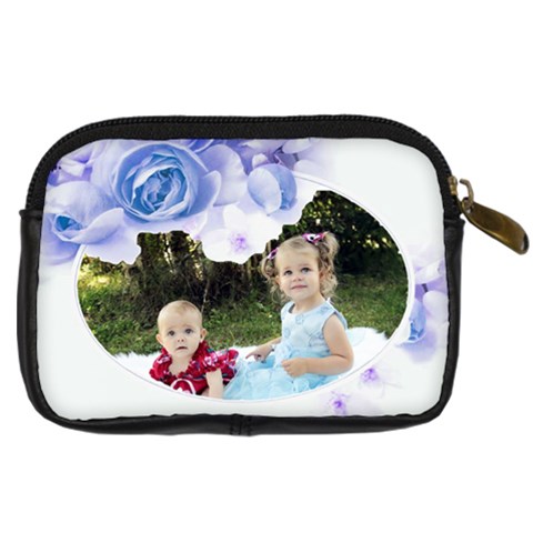 Blue Flower Camera Case By Birkie Back
