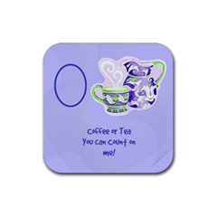 Coffee Coaster - Rubber Coaster (Square)