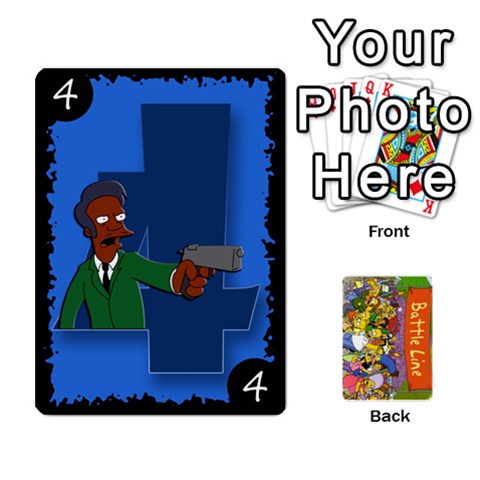 Jack Simpsons Battle Line (deck 1) By Heath Doerr Front - DiamondJ