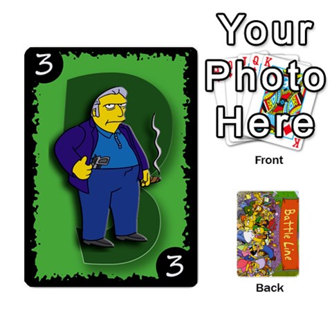Simpsons Battle Line (deck 1) By Heath Doerr Front - Club2