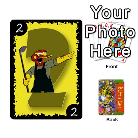 Jack Simpsons Battle Line (deck 1) By Heath Doerr Front - ClubJ