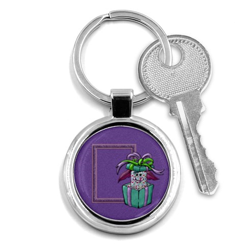 Monster Party Key Chain By Lisa Minor Front