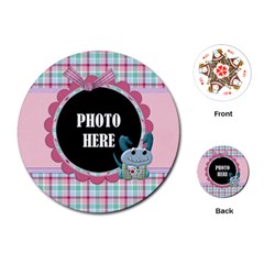 Monster Party Playing Cards 2 - Playing Cards Single Design (Round)