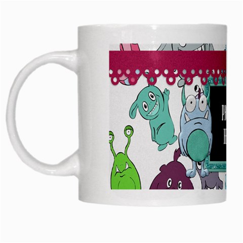 Monster Party Mug 1 By Lisa Minor Left