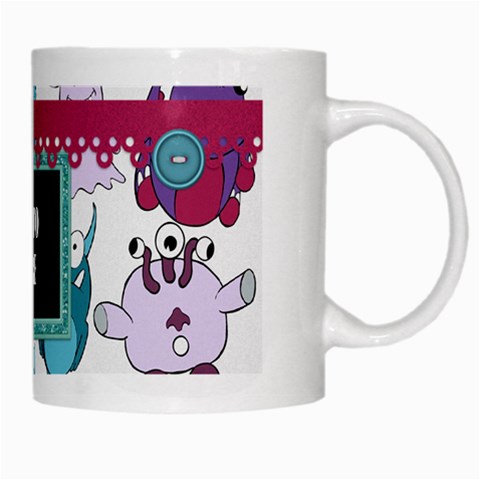 Monster Party Mug 1 By Lisa Minor Right