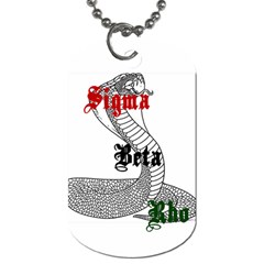 Sigma Beta Rho - HyperFuze - Dog Tag (Two Sides)