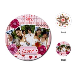 love - Playing Cards Single Design (Round)