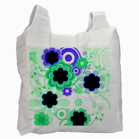 Spring Flowers Recycle Bag By Birkie Front