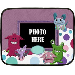 Monster Party 2 Sided Blanket 1 - Two Sides Fleece Blanket (Mini)