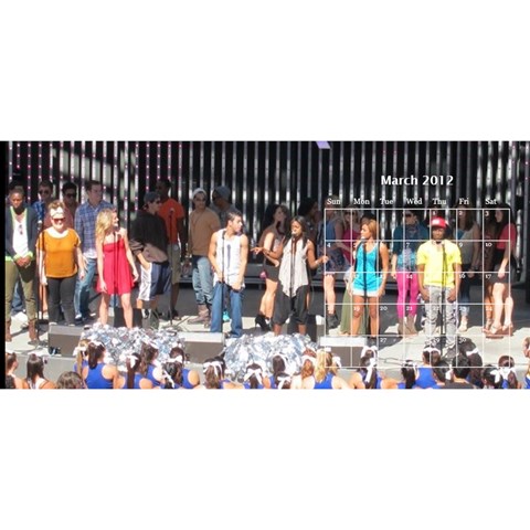 Bring It On The Musical Desk Calendar By Pat Kirby Mar 2012