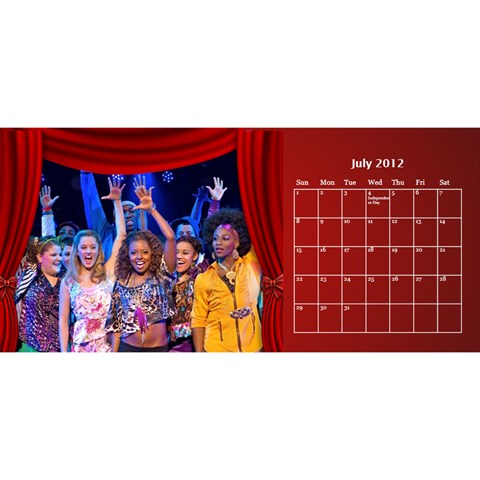 Bring It On The Musical Desk Calendar By Pat Kirby Jul 2012