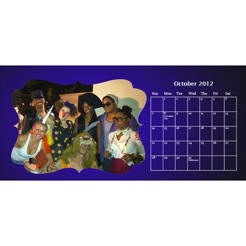 Bring It On The Musical Desk Calendar By Pat Kirby Oct 2012