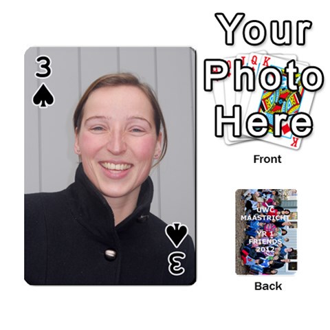 Playing Cards Ayano By Margaret Hyams Front - Spade3