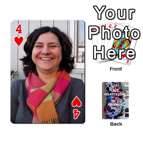Playing Cards Ayano By Margaret Hyams Front - Heart4